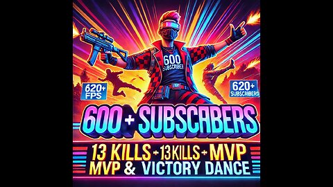 600+ Subscribers Celebration! | 120 FPS | 13 Kills MVP & Victory Dance 🎉