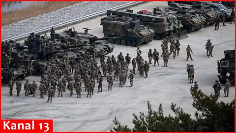 North Korean soldiers establish training ground near Mariupol, Ukraine, they will be sent to front