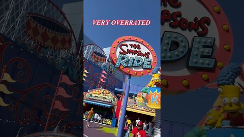 OVERRATED Rides At Universal Studios Hollywood! #shorts