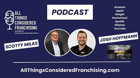 Scotty Milas' All Things Considered Franchising Podcast with Josh Hoffmann