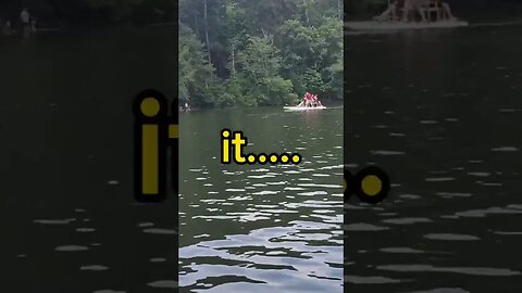 Speed testing the jon boat motor at Fort Yargo....Is forward a speed? #jonboat #lake #speed #fail