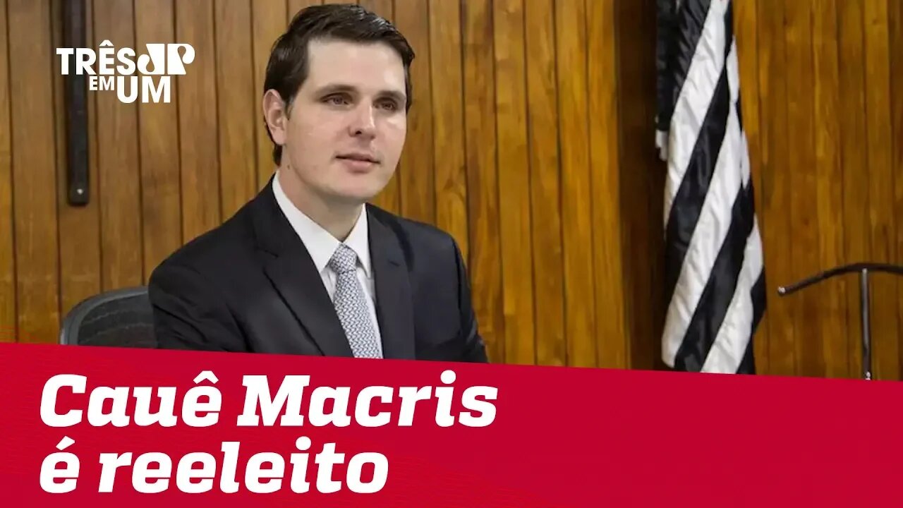 Cauê Macris (PSDB) é reeleito presidente da Alesp