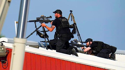 Secret Service Taking out the gunman who shot Trump
