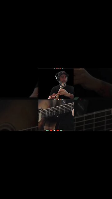 Tom MacDonald “Ghost” Played on The Native American Flute & Guitar #shorts #tommacdonald #flute