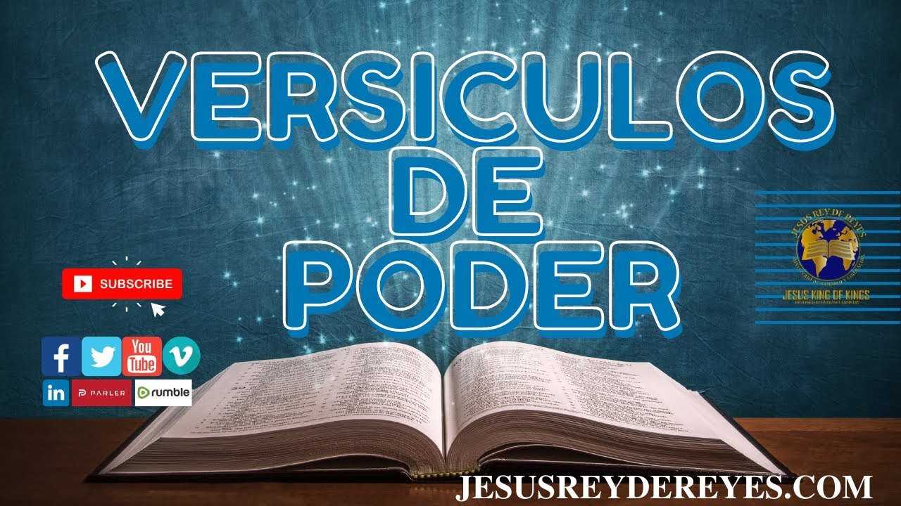 VERSICULOS DE PODER, entre el reino de Dios y Satanás No.2
