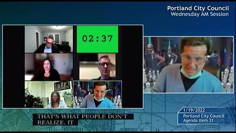 RIP Kobe Bryant at the Portland City Council Meeting