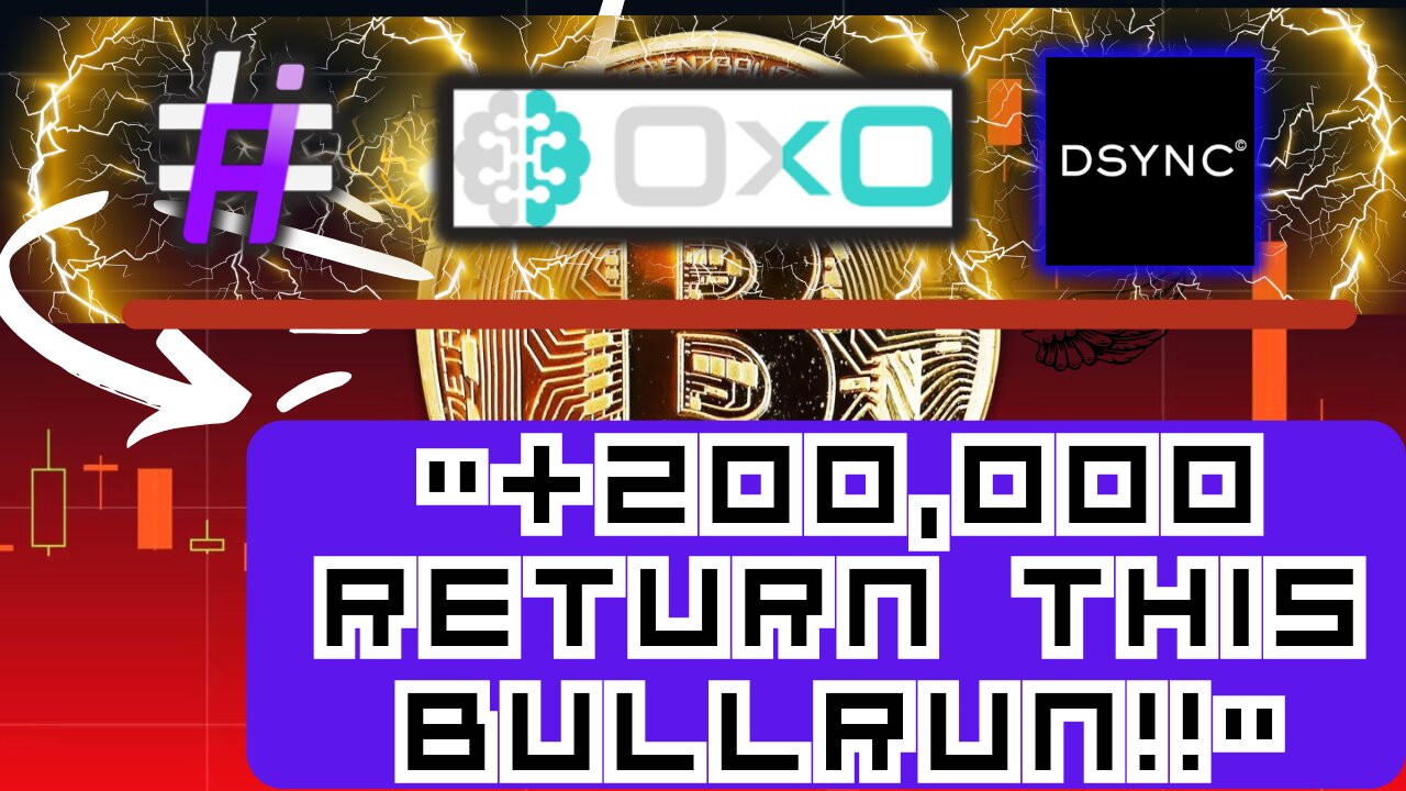 3 AI COINS in CRYPTO that will give you +200,000% THIS YEAR!!!