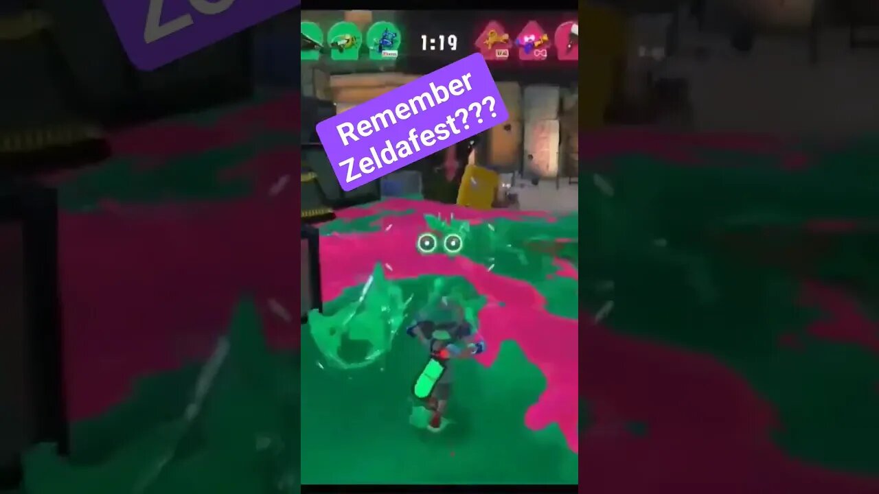 "Dual-crossbow" clips #gaming #splatoon3 #splatfest #tearsofthekingdom