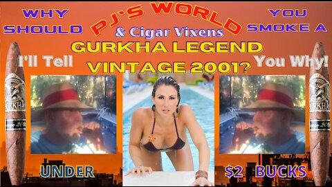 Why You Should Smoke A Gurkha Legend Vintage 2001 Double Perfecto Cigar? I Will Tell You Why!
