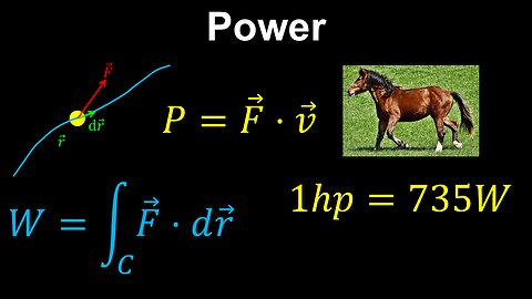 Power, Horsepower, Rate of Work - AP Physics C (Mechanics)