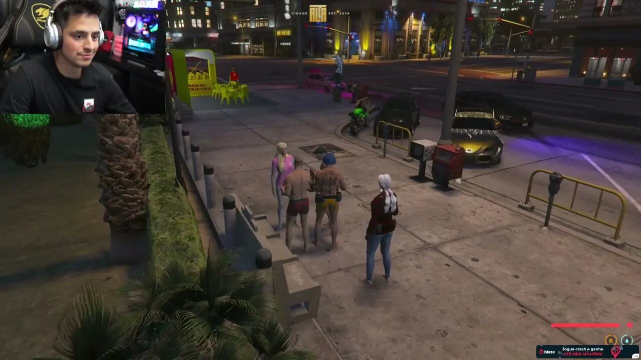 Gago explica como ficava na praça do CDA | GTA RP - CDA