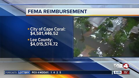 FEMA reimbursing Cape Coral and Lee County for Hurricane Irma recovery