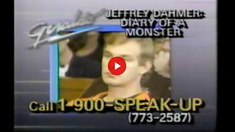 Programmed To Kill/Satanic Cover-Up Part 296 (''Jeffrey Dahmer: Diary of a Monster'' Geraldo Rivera)