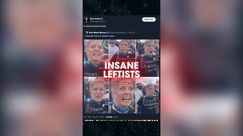 Leftist Mind Control Victims - Alex Jones on X