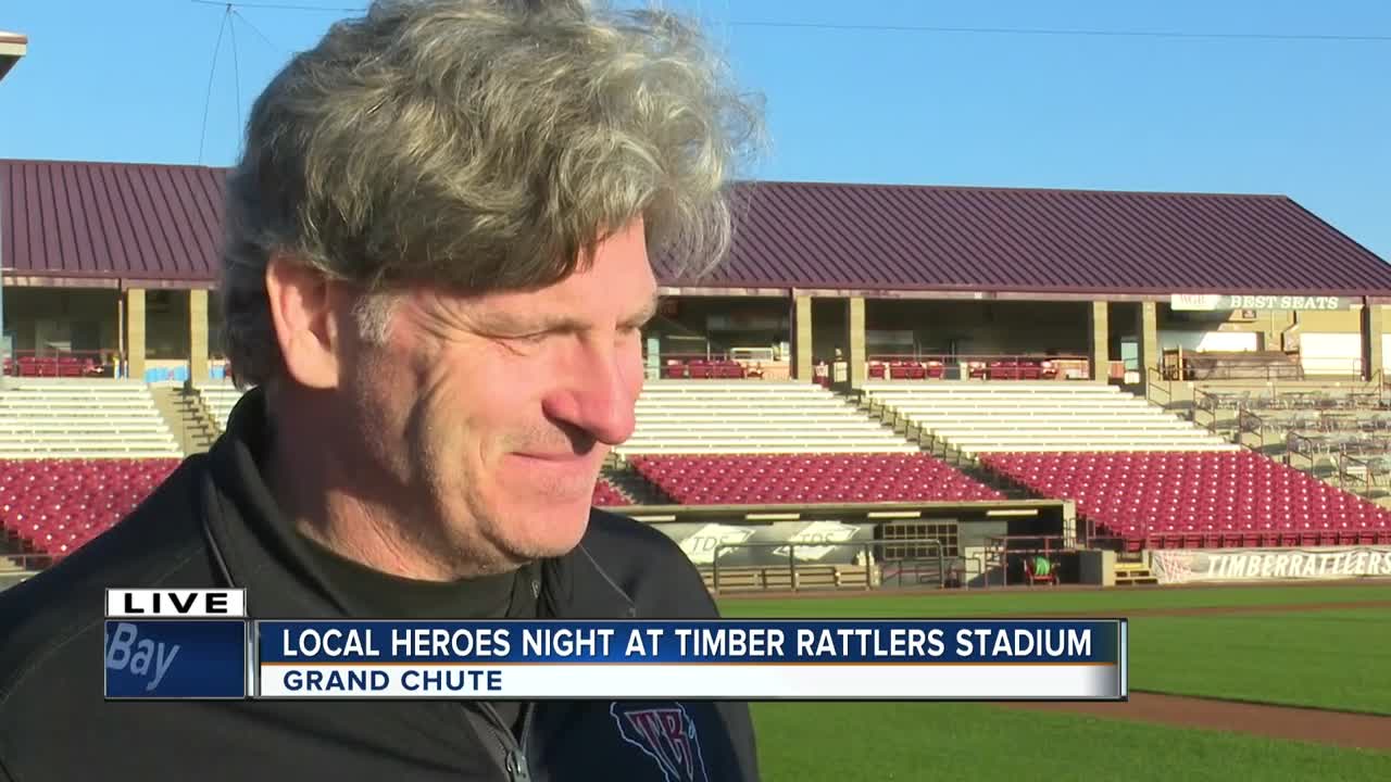 Timber Rattlers support local heroes in honor of National Police Week