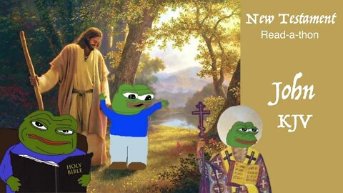 New Testament Read-a-thon Day 2: Luke & John