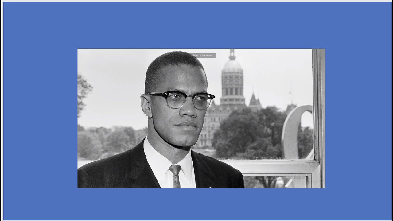 Malcolm X's Call To African Americans