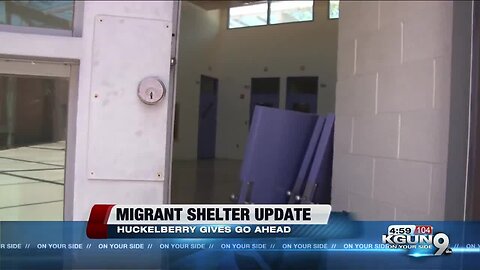 County work back on track for new migrant shelter