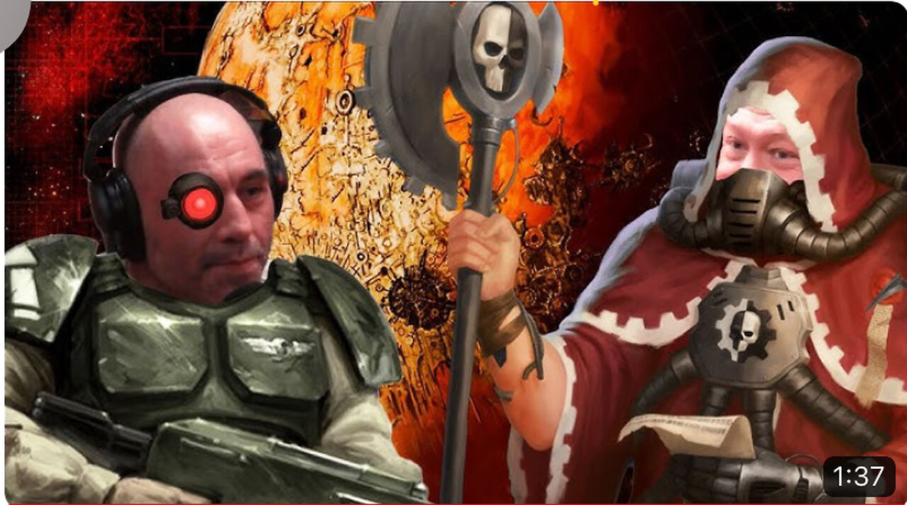 Guardsman Joe wants to Join Adeptus Mechanicus, Alex Jones