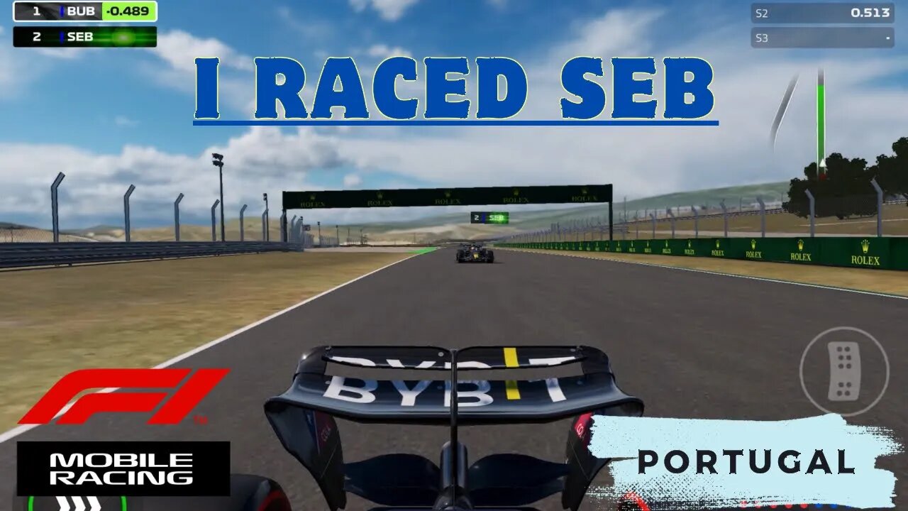 I Raced Against Seb | Portugal | F1 MOBILE RACING 2023