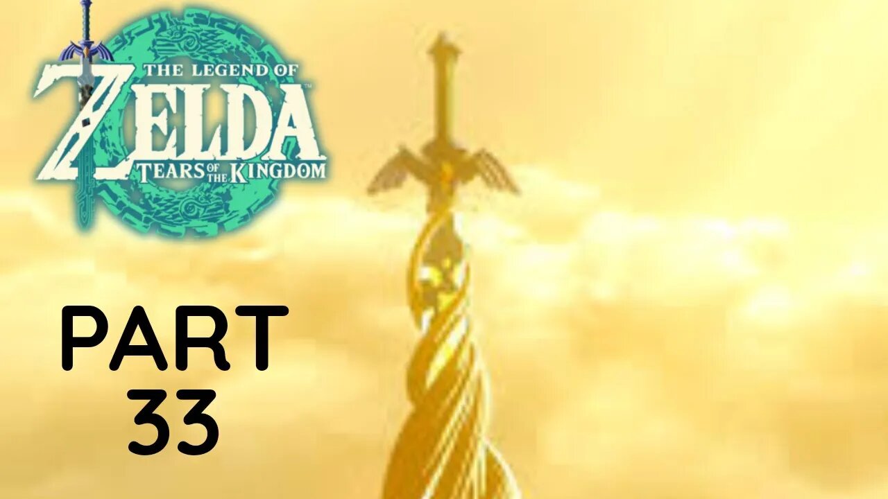 Zelda tears of the kingdom - the master sword