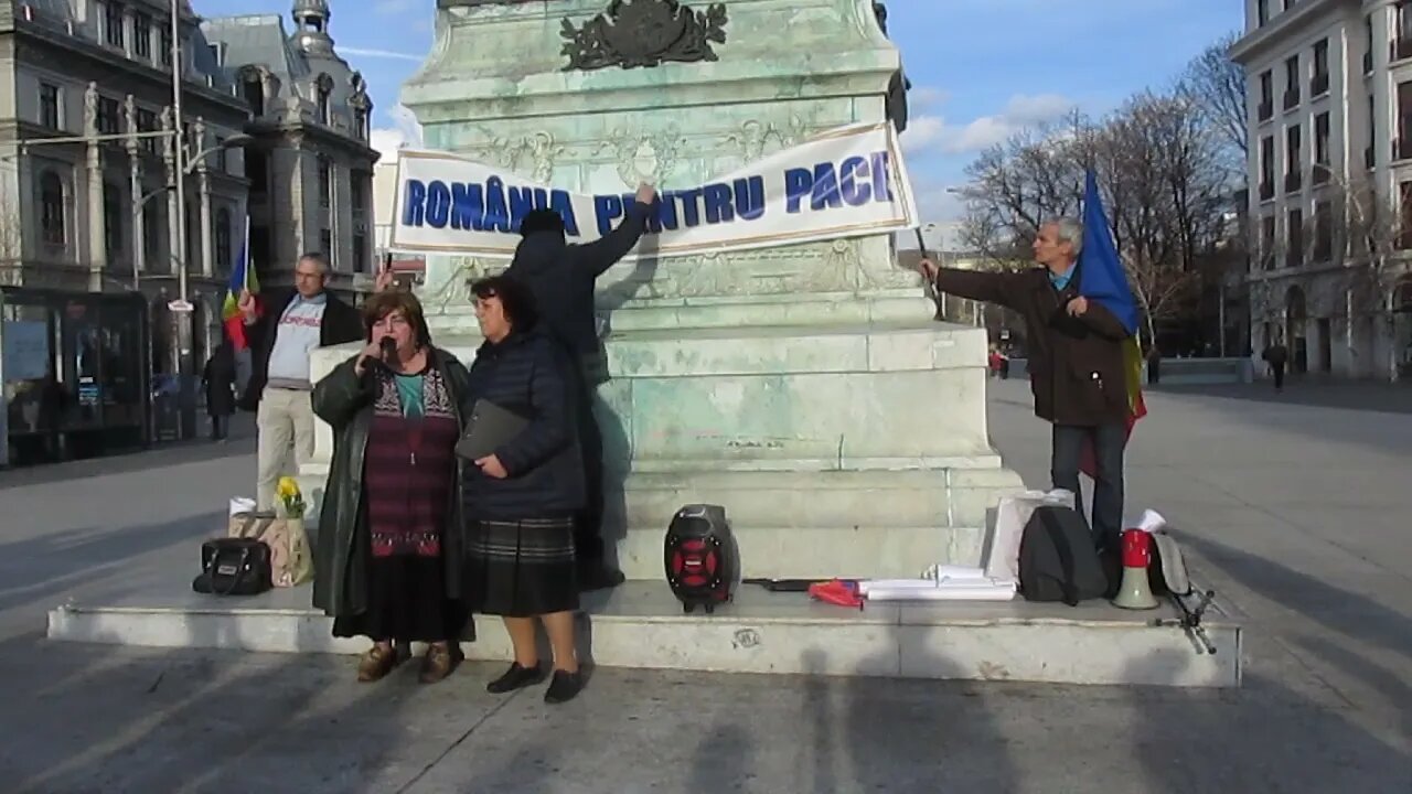 Protest: Mișcarea Pentru Pace - Discursuri 1