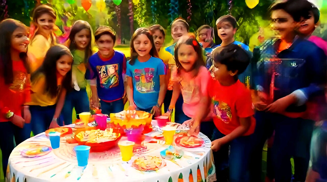 birthday party video