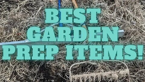 Three Tools to get your Garden Ready for Spring!