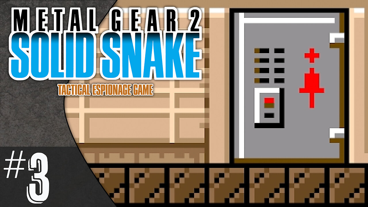 Metal Gear 2: Solid Snake (part 3) | Sneaking Into the Ladies Room