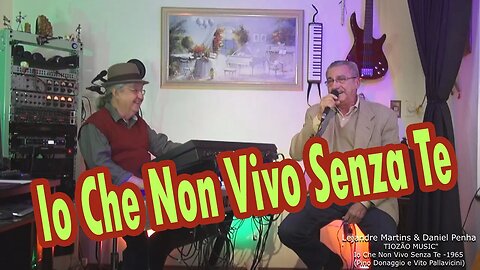 IO CHE NON VIVO SENZA TE - LEJANDRE V. MARTINS (COVER)