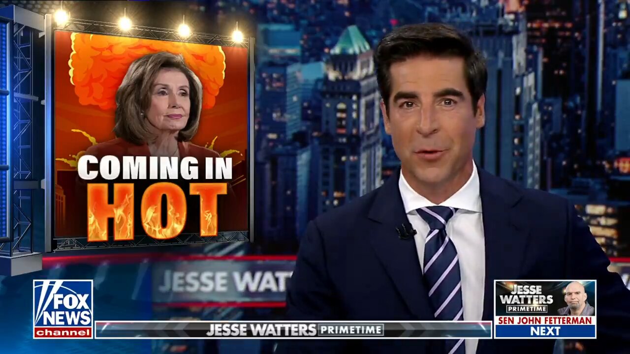 Jesse Watters: First shots fired in the Democrat’s civil war, Pelosi pulled the trigger.