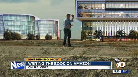 Chula Vista writing the book on Amazon