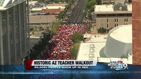 Massive wave of red crashes onto the state capitol