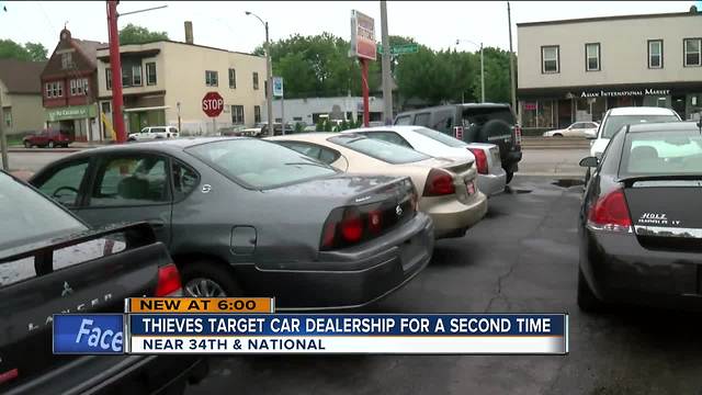 Car stolen from south side dealership for second time in two months