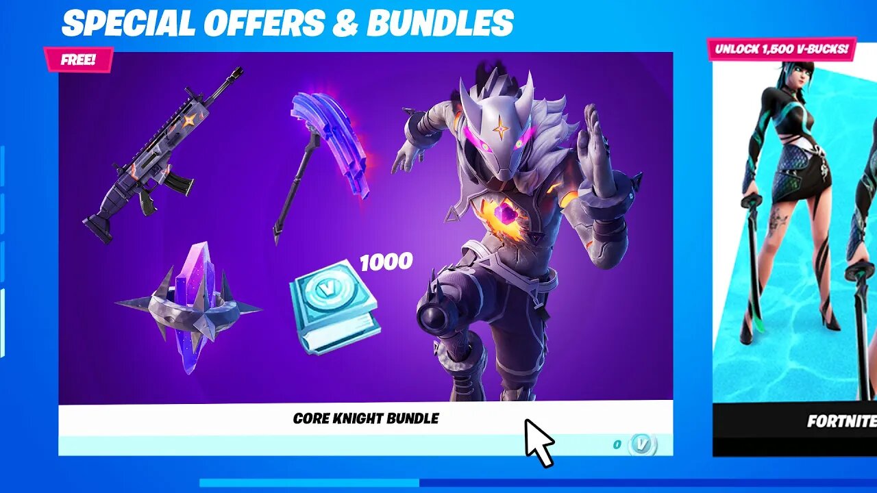 Fortnite's FREE Bundle TODAY!