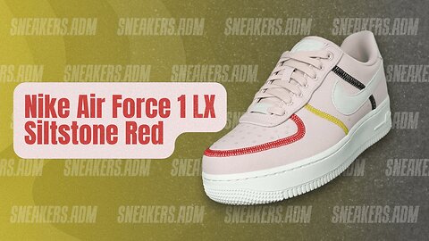 Nike Air Force 1 LX Siltstone Red (W) - CK6572-600 - @SneakersADM