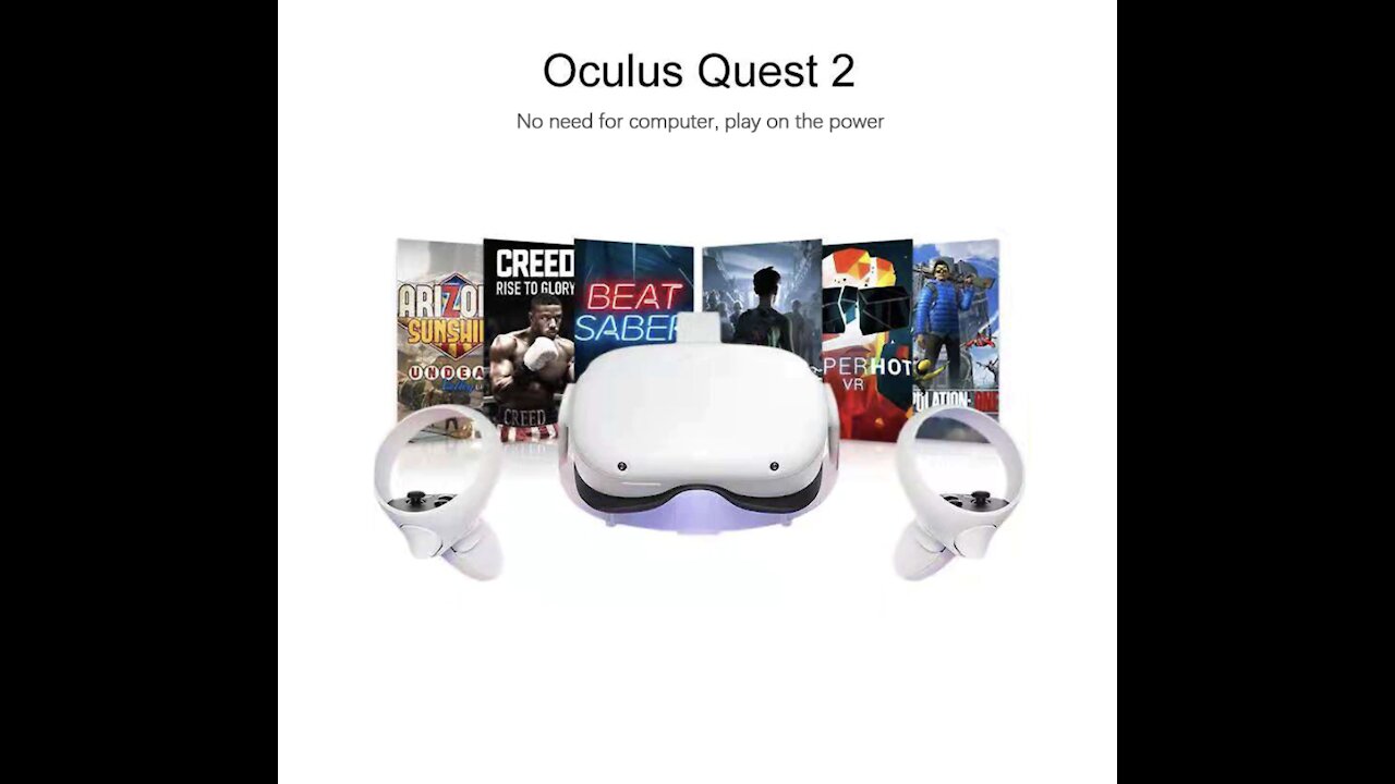 Oculus Quest 2 virtual reality glasses