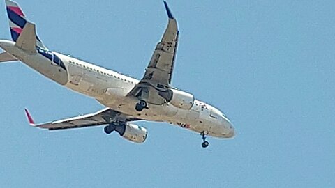 Airbus A320 PR-TYD coming from Manaus to Fortaleza