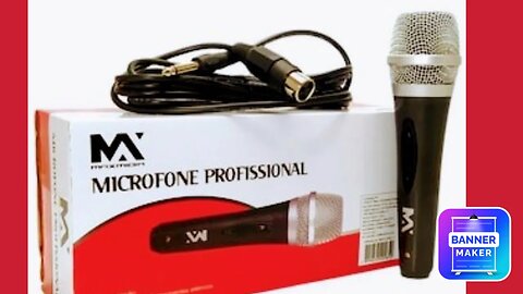 Review Microfone Maxmidia