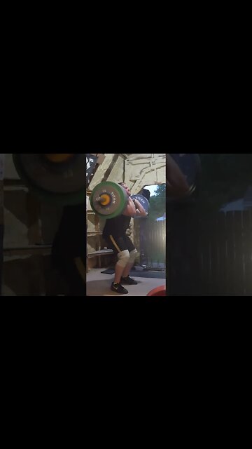 140 kg / 308 lb - Clean + Front Squat + Jerk (1+2+1) - Weightlifting Training