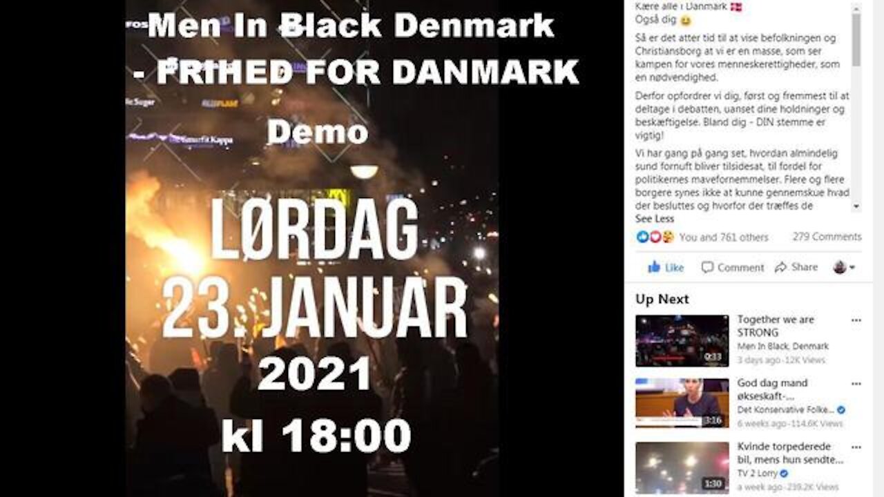 MIB Denmark - FRIHED FOR DANMARK [11.01.2021]