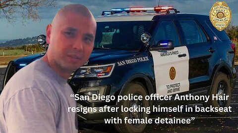 Cop Locked Himself in Car with Female Suspect
