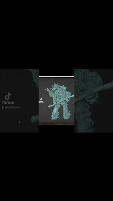 getting close to done with the death guard #3dprinting #warhammer #warhammer40k #blender