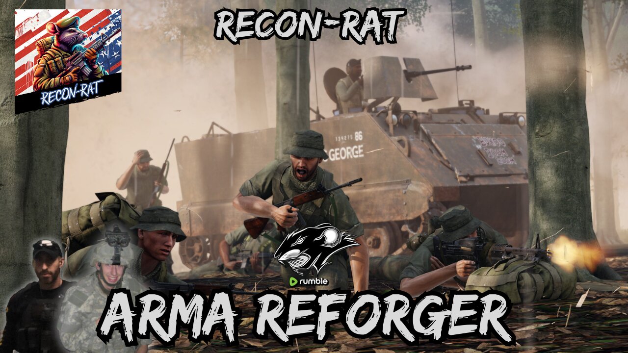 RECON-RAT - ARMA Reforger Vietnam! - Charlie in the Wire!