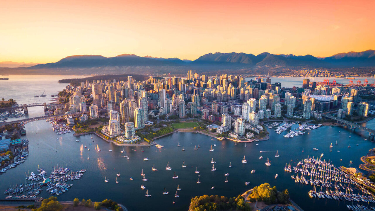 Vancouver, Canada Drone footage