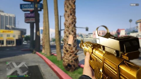 SECRET GOLD WEAPON IN GTA 5! (GTA 5 ONLINE)