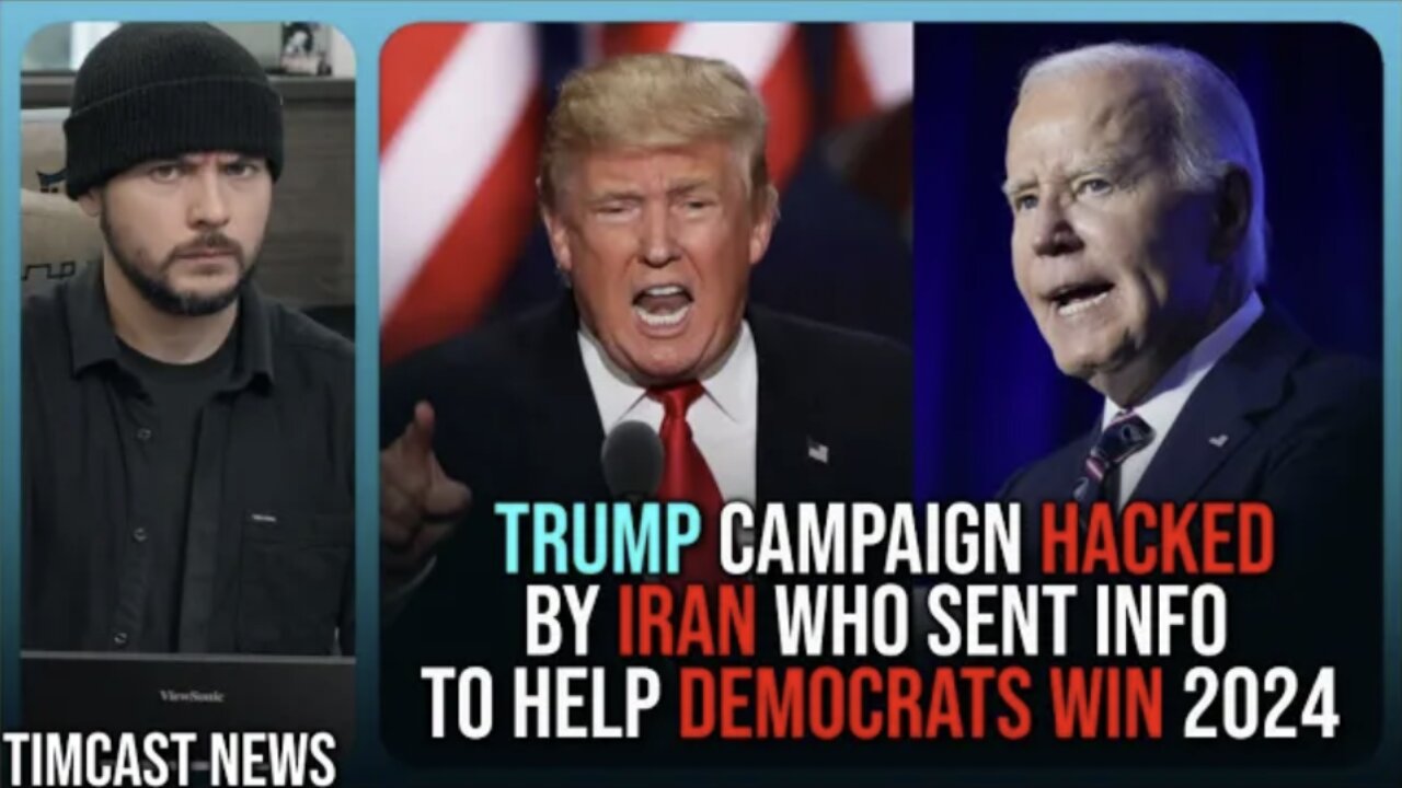 Iran HACKED Trump Campaign To Give Democrats ADVANTAGE In 2024 Election, Trump DEMANDS Answers