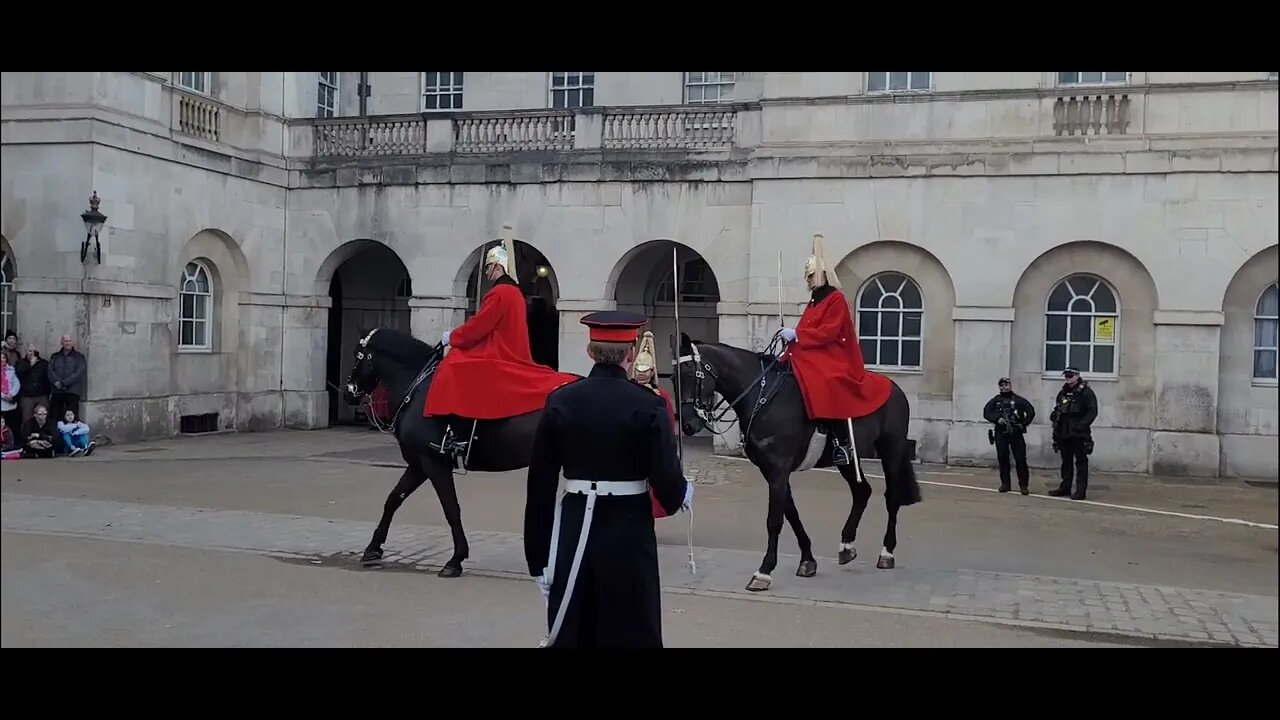 Pigeon inspection #horseguardsparade