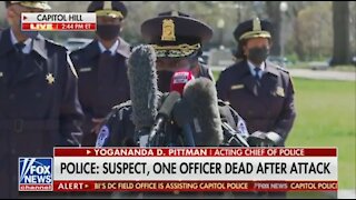 Capitol Police Chief: It's With A Heavy Heart That I Announce One Officer Has Died