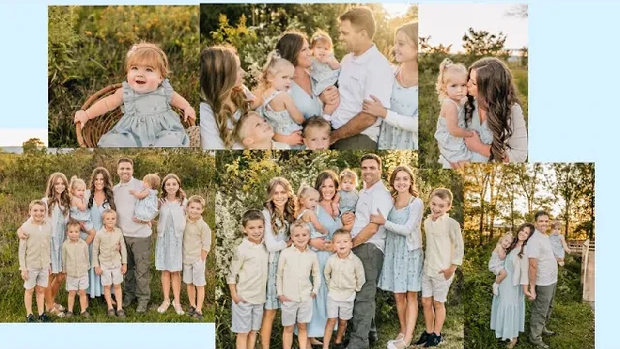 Professional Photos with a Family of 10!!!!